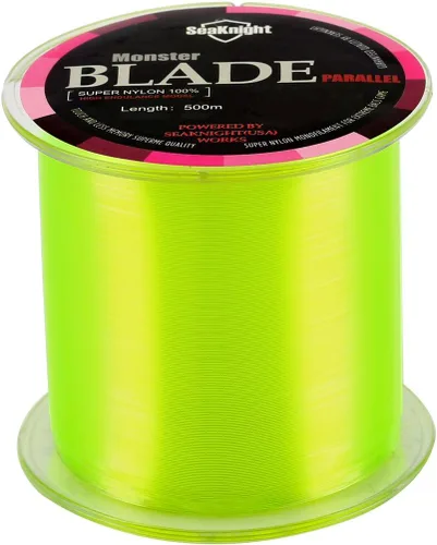 Miniatura 10 de Línea de pesca monofilamento SeaKnight Blade, 547 yardas/1094 yardas de material japonés, alta resistencia a la abrasión, baja ductilidad y memoria