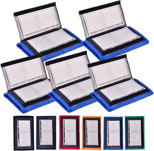 Miniatura 8 de Paquete de 5 pulseras para entrenador de muñeca (jóvenes o adultos) con ventanas triples, ideal para aparejos, toque, bandera de fútbol