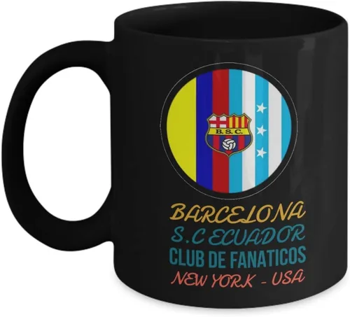 Barcelona SC Ecuador | Taza de café para hermana | Regalo perfecto para graduados, profesionales y estudiantes | Vaso con afirmaciones positivas,