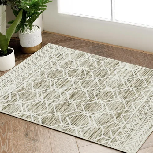 Miniatura 52 de jinchan Alfombra marroquí de pasillo 2x10 para pasillo - Alfombra de pasillo para cocina bohemia lavable a máquina, alfombra moderna suave, Boho