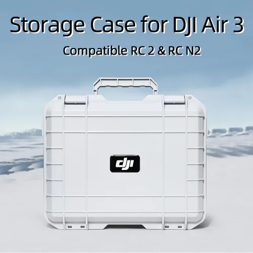 Miniatura 7 de Coyktonty - Funda rígida impermeable para DJI Air 3, totalmente protegida, a prueba de polvo, resistente a los impactos, resistente a los arañazos