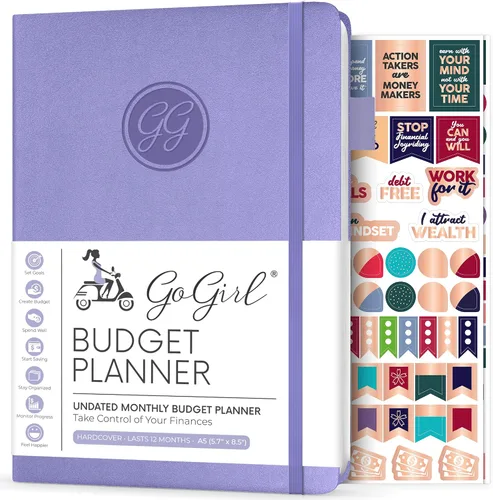 Miniatura 25 de GoGirl Planificador de Presupuesto – Organizador Mensual de Planificación Financiera, Libro de Presupuesto. Cuaderno de Seguimiento de Gastos, Negro