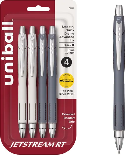 Miniatura 14 de Uniball 70879 Uni-Ball Jetstream Punta Fina 0.7 Mm Paquete de 3, Surtido