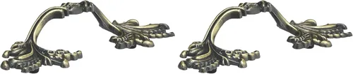 Miniatura 6 de Richelieu Hardware BP30214909 - Tirador tradicional de hierro negro mate para cocina, baño y muebles de 4 1/4 pulgadas (4.252 in)