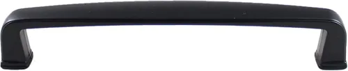 Miniatura 8 de Formosa Design Hardware - Paquete de manijas y perillas negras para gabinetes (5 pomos cuadrados)