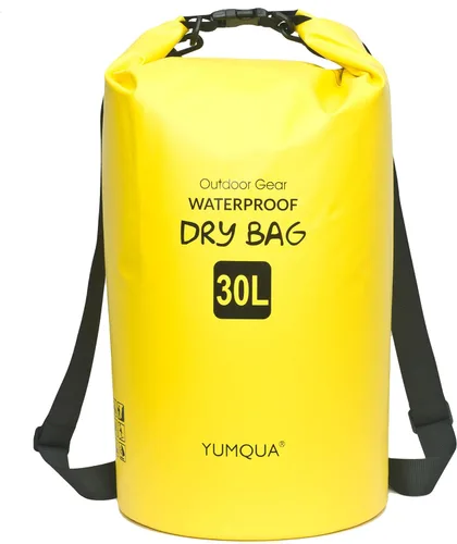 Miniatura 15 de YUMQUA Bolsas secas impermeables 5L/10L/20L/30L/40L para mujeres y hombres, bolsa seca flotante enrollable bolsa de almacenamiento impermeable
