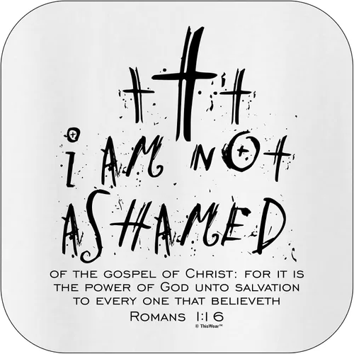 Miniatura 2 de Christian Gift I Am Not Ashamed Romans Verse Sudadera con capucha