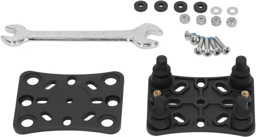 Miniatura 9 de Qiilu Soporte de teléfono para motocicleta con amortiguación de vibraciones, soporte para teléfono móvil de motocicleta, soporte para teléfono móvil