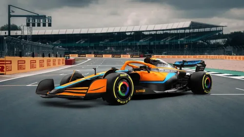 Miniatura 7 de Voltz Toys Auténtico auto de control remoto McLaren F1 MCL36 con licencia 1:18, colección F1 para niños y adultos, auto RC de 2.4 GHz para regalo