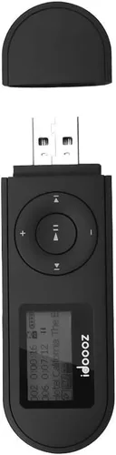Reproductor de MP3, reproductor de MP3 USB con radio FM, idoooz U2 8 GB reproductor de música expandible hasta 32 GB, reproductor MP3 USB para