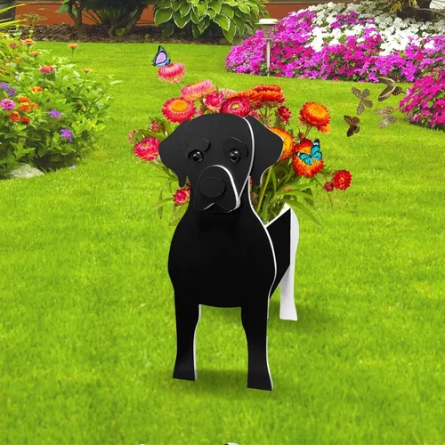 Miniatura 48 de Maceta de Perro English Springer Spaniel, Macetas de Plantas, Bonita Maceta de Jardín para Perros, Macetas de Perro Regalos de Cumpleaños