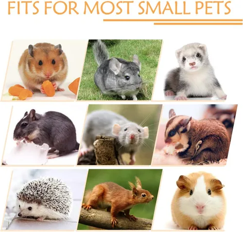 Miniatura 5 de LEFTSTARER Hamaca para rata de hurón – Túnel de conejillo de indias escondite jaula, juguete para hámster Sugar Glider Chinchilla