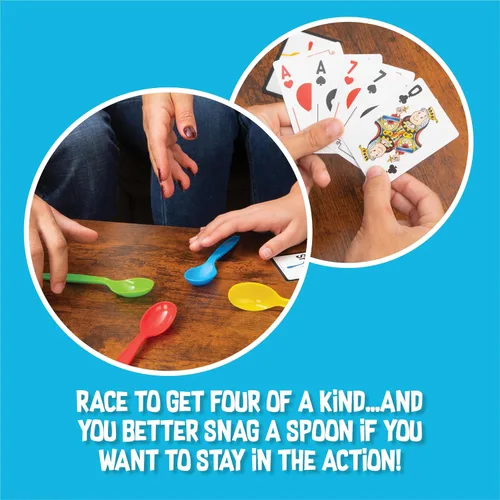 Miniatura 3 de Juego de cartas Spoons en caja de plástico (versión en inglés)