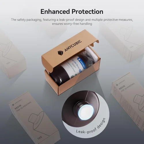Miniatura 8 de ANYCUBIC ABS-Like Resin Pro 2, Resina de impresora 3D de 8K actualizada con resistencia y durabilidad mejoradas, alta precisión, bajo olor, amplia