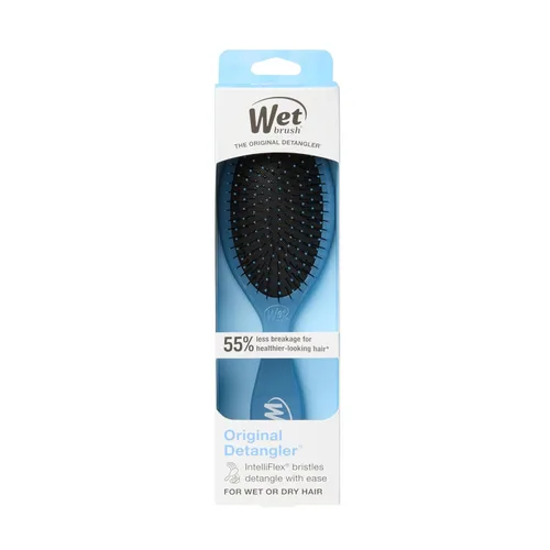 Miniatura 12 de Wet Brush Cepillo desenredante original, color azul elemental, cerdas IntelliFlex ultrasuaves, cerdas desenredantes que se deslizan a través