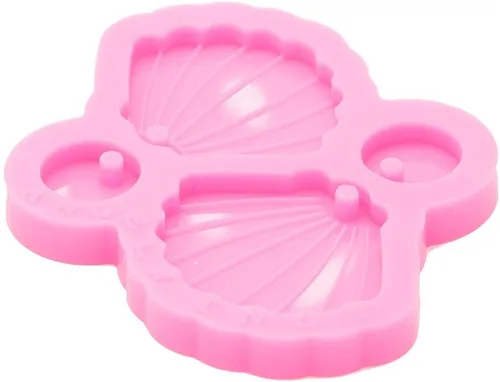 Miniatura 7 de Angel Wings Moldes de resina superbrillantes, moldes de silicona para aretes de bricolaje, llaveros, fabricación de joyas, color rosa