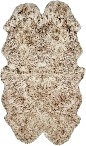 Miniatura 12 de Alfombra de piel de oveja de Nueva Zelanda 100% gruesa, suave y duradera