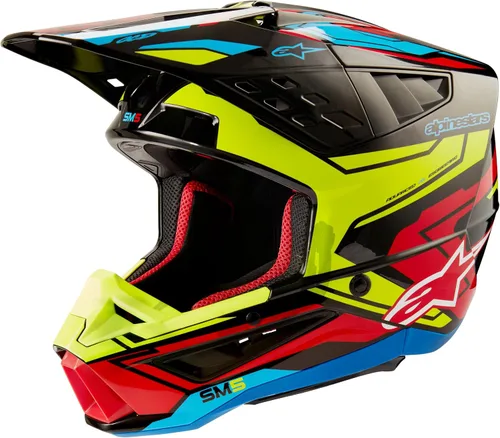 Miniatura 5 de Casco Alpinestars SM5 Sólido, Protección Ligera para Pilotos de MX