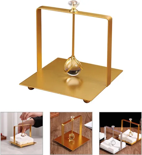 Miniatura 9 de Metal Napkin Stand Decorative Tissue Dispenser with Weight, Gold Square Desktop Napkin Holder for Restaurant, Bar, and Home Table Organizer