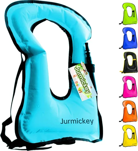 Miniatura 14 de Chaleco inflable de esnórquel para adultos, chaqueta de esnórquel portátil, chaleco de flotabilidad para esnórquel, natación, kayak, canotaje, carga