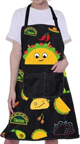 They Call Me El Jefes - Delantal divertido jefe mexicano para cocinar, con bolsillos, para jefe, chiste, regalos de El Jefes