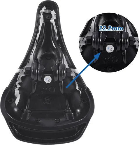 Miniatura 3 de DRBIKE - Asiento de bicicleta para bicicleta de 12, 14, 16, 18 pulgadas, asiento de bicicleta de repuesto cómodo para niños y niñas, apto para tija