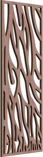 Miniatura 82 de 9 3/8"W x 24 3/8"H x 1/4"T Bristol Decorativos Paneles de Pared de Madera Calado, Cereza