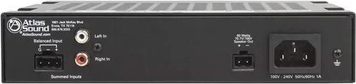 Miniatura 2 de Atlas Sound Amplificador 60W 70V