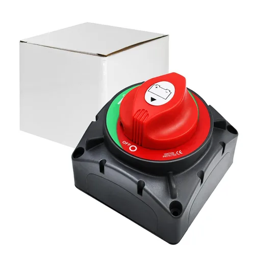 Miniatura 9 de Interruptor de batería de 1-2-2-ambos apagados, 12-48V 200A de alta corriente impermeable desconecta interruptores maestros de corte para automóvil