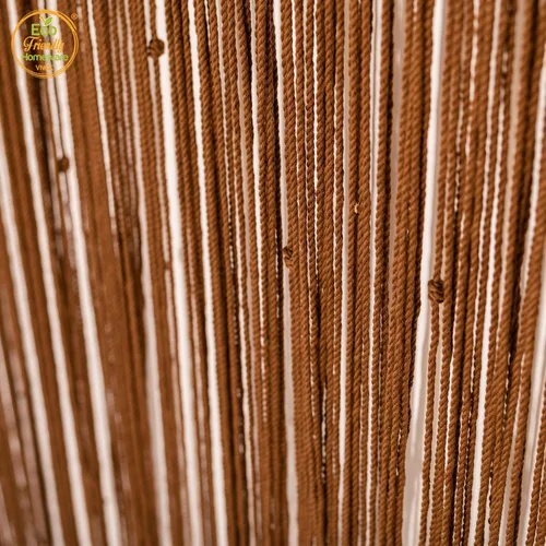 Miniatura 5 de Cortinas y cortinas colgantes de macramé, cortinas largas para sala de estar, cortina con borlas para puerta, cortina de cuentas para puertas