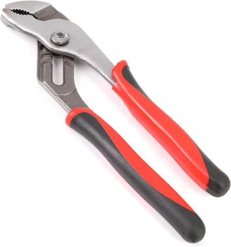 Miniatura 6 de DNA Motoring TOOLS-00074 - Alicates para juntas de ranura de 8 pulgadas, alicates endurecidos con dientes tratados térmicamente, agarres de PVC