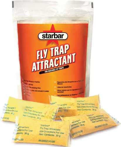 Starbar Recambio de atracción de trampa para moscas reutilizables, 0.28-1.06 oz