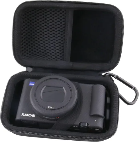 WAIYUCN Estuche rígido de transporte EVA para Sony ZV-1/ZV-1F/ZV-1 II estuche para cámara digital (pequeña)