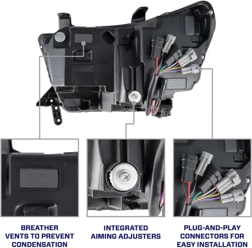Miniatura 7 de Form Lighting Faros LED secuenciales compatibles con Toyota Tundra 2007-2013 (par)