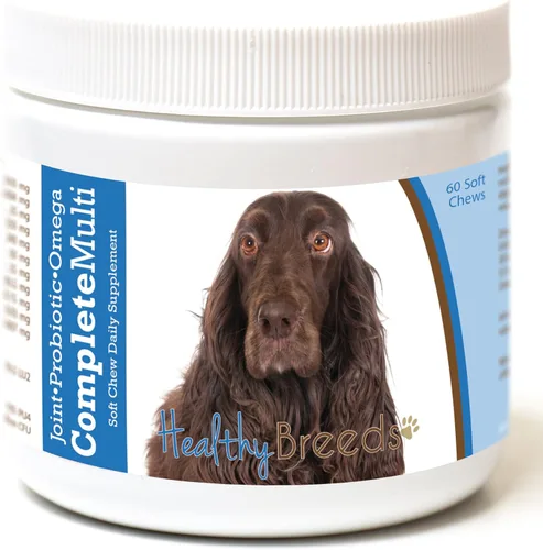 Miniatura 284 de Healthy Breeds Pug todo en uno multivitamínico suave masticable 60