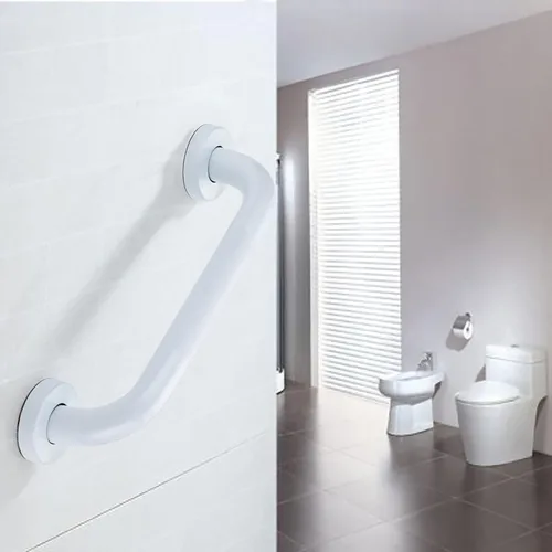 Miniatura 2 de Sumnacon Barra de agarre antideslizante de 12 pulgadas, mango de ducha resistente de acero inoxidable con tornillos, barra de ducha de seguridad