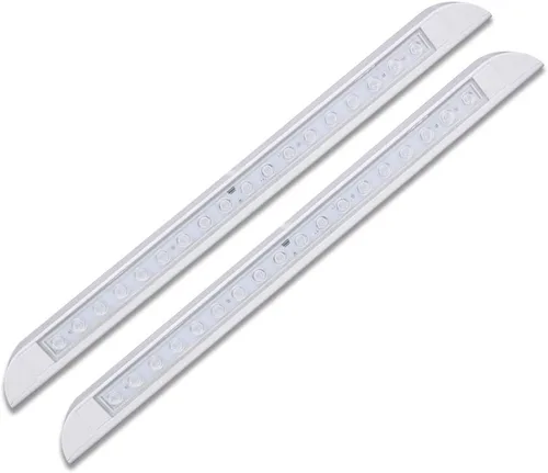 Raycharm Lámpara LED de 20 pulgadas para toldo de barco y barco marino, haz de ángulo descendente de 40°, blanco frío 6000K, 12V/24V CC, alta salida