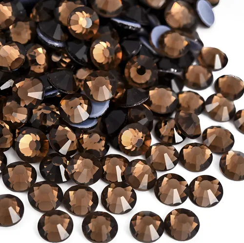 Miniatura 41 de 2880 diamantes de imitación termoadhesivos de imitación de cristal con parte trasera plana para manualidades, manualidades, ropa, zapatos