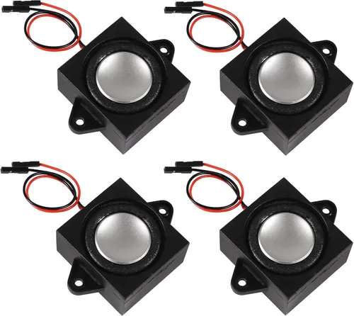 Miniatura 9 de 4 piezas de altavoz mini de 4 ohmios, 3 vatios, altavoz micro para Arduino con longitud de línea de 11 mm, terminal JST-PH2.0mm de 2 pines