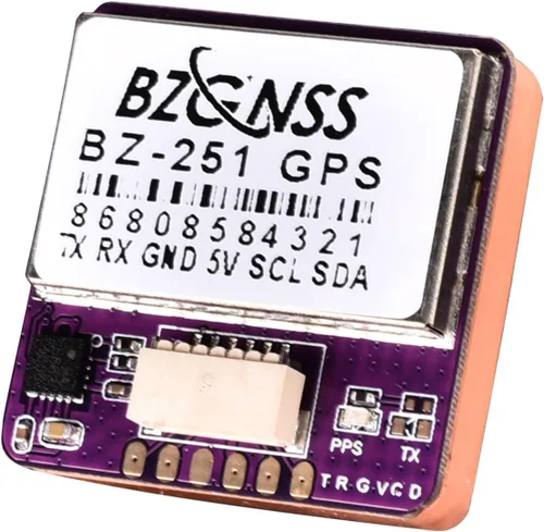 Miniatura 8 de BZGNSS BZ-121 FPV Módulo GPS - Dual Protocolo M10 Drone GPS para RC FPV Drone Racing de ala fija de largo alcance compatible con controlador
