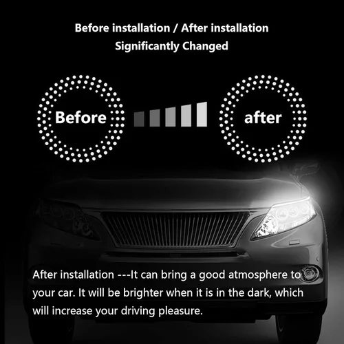 Miniatura 3 de Tira de Luz LED para Faros Delanteros, Tubo de Luz de Tira de 23.6 Pulgadas Impermeable Secuencial con Señal de Giro Fluida, Tira LED DRL Luz