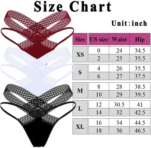 Miniatura 4 de moonlight elves Tangas de encaje para mujer, cintura baja, ropa interior sin costuras para mujer