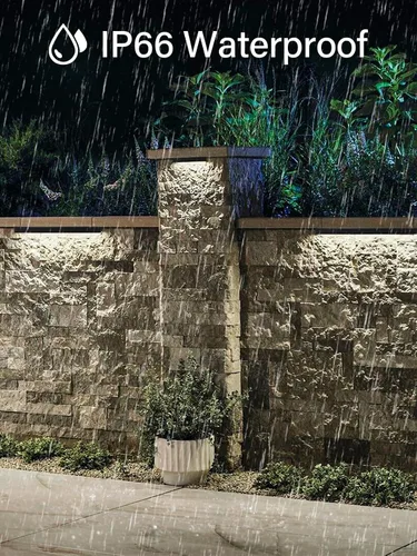 Miniatura 3 de Luces de Pared de Contención LED de 5W de 7 pulgadas, Iluminación de Paisaje Duro de Bajo Voltaje, Luces de Adoquín de Paisaje 12V 24V, Luces