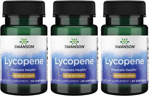 Miniatura 8 de Swanson Suplemento de salud natural de licopeno para hombres que promueve la salud de la próstata y el corazón, apoya la presión arterial dentro