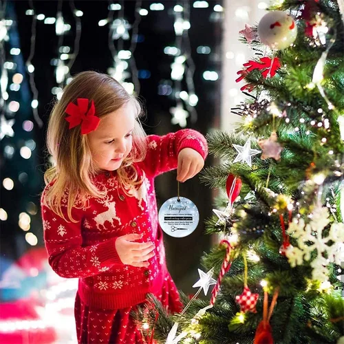 Miniatura 5 de Hairapist - Adornos de Navidad 2023 Definición de hairapista, decoraciones navideñas para árbol Descripción de la palabra Adornos únicos colgantes