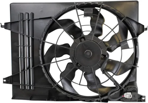 Miniatura 157 de TRQ Conjunto de ventilador de refrigeración dual del radiador compatible con Toyota Highlander 2008-2013 TO3115155