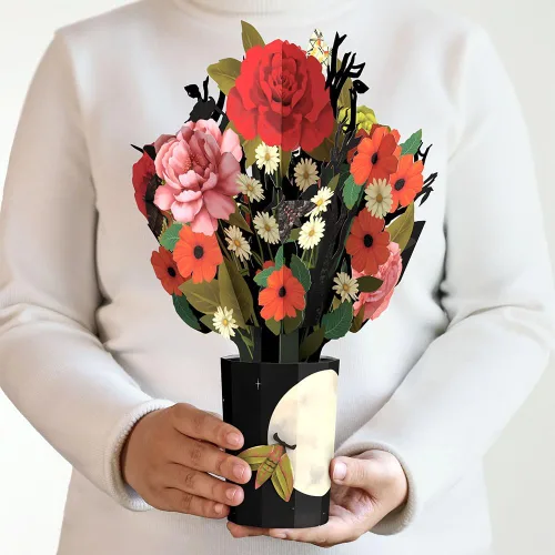 Miniatura 25 de Lovepop Ramo de Flores de Papel Desenfundable de Todos los Días para Ella y Él - Tarjetas de Felicitación 3D para Niños, Niñas, Hombres, Mujeres