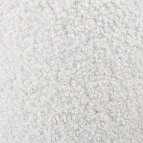 Miniatura 10 de Lavish Home - Puf otomano redondo de almacenamiento de sherpa con tapa extraíble, reposapiés de felpa y organizador oculto para espacios pequeños
