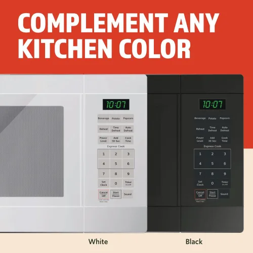 Miniatura 6 de Hotpoint RES1072DTBB Horno microondas de 0.7 pies cúbicos de capacidad, color negro
