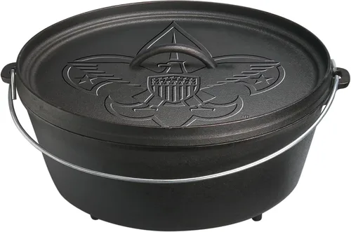 Miniatura 12 de Horno holandés, de Lodge, para campamentos, Negro